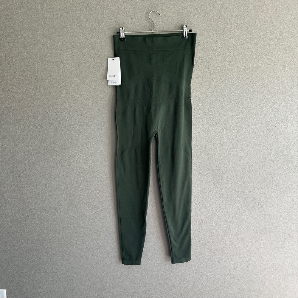 BLANQI High-Waist Olive Green Leggings